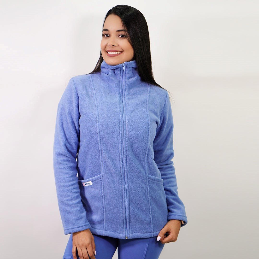 Polerón clínico POLAR - Mujer. Art. 200-3 - Celeste