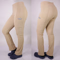 Pantalón clinico elasticado Spandex. Art. 880-11 Beige