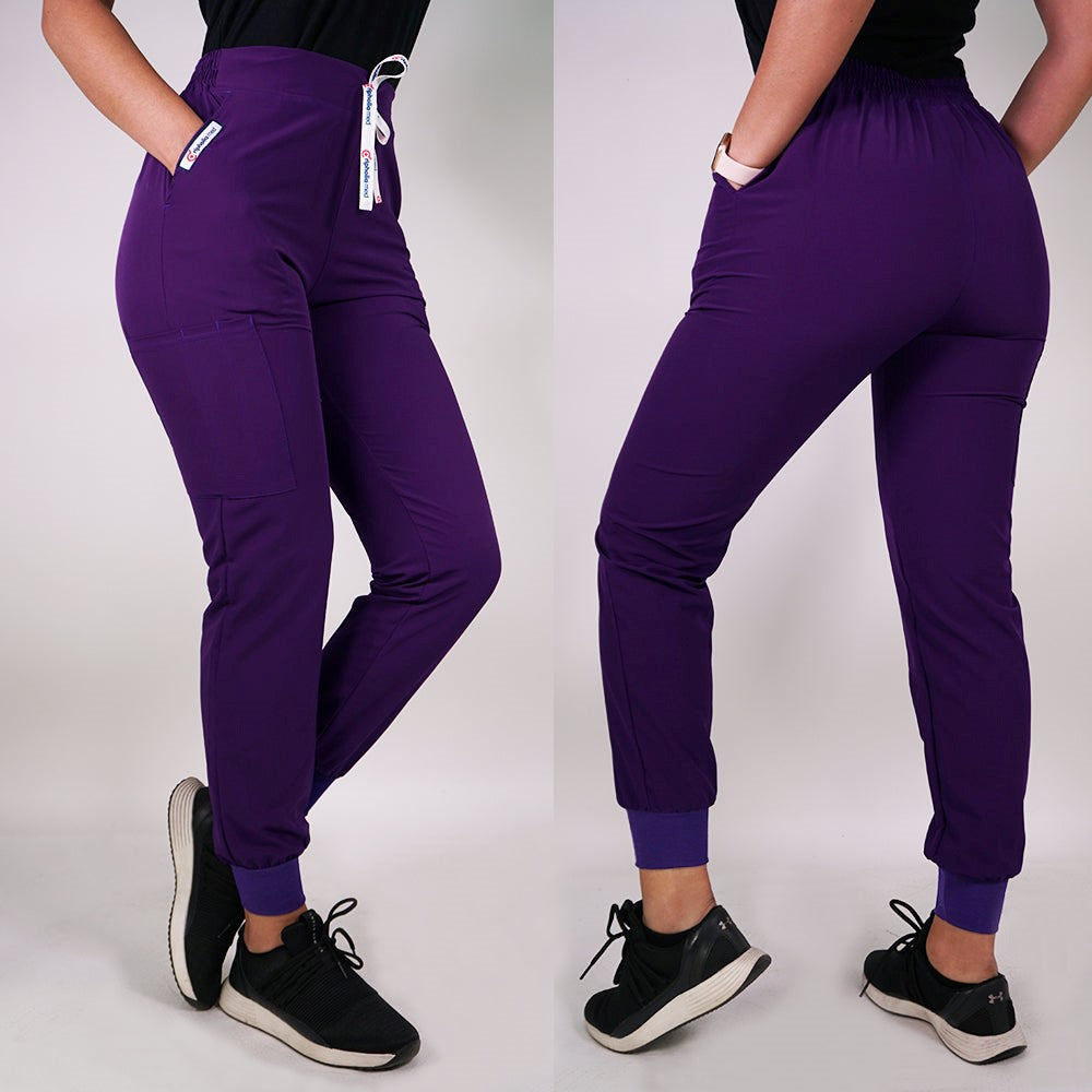 Pantalón Jogger clínico Anti fluidos. Art. 999-4-A - Morado