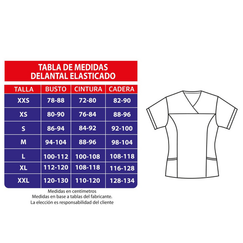 Delantal elasticado - Art. 2216