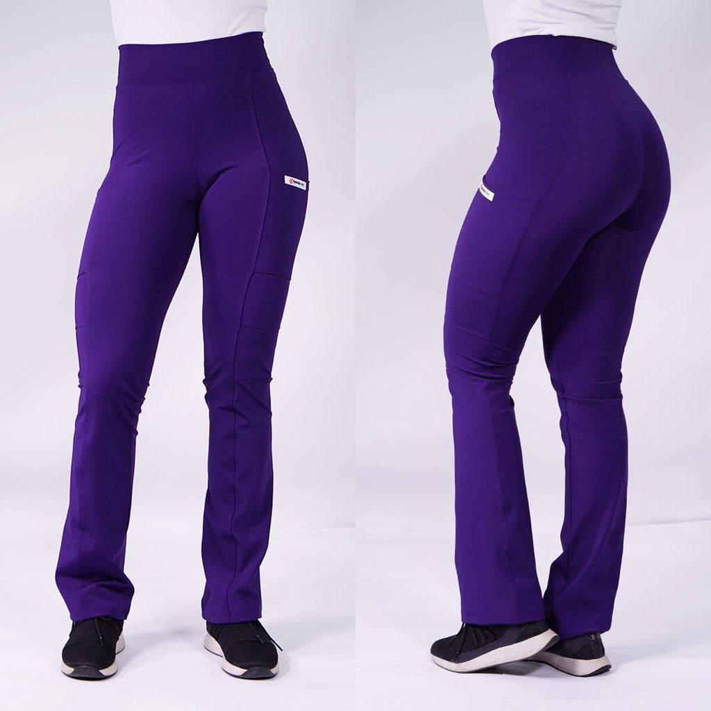 Pantalón clínico Extra-elasticado Flexxy. Art. FLEX-4 Morado
