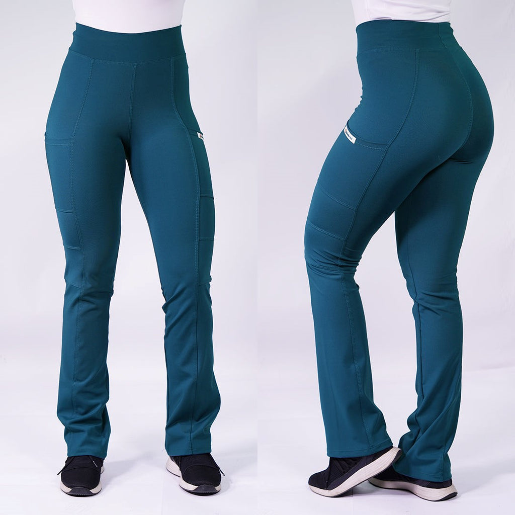 Pantalón clínico Extra-elasticado Flexxy. Art. FLEX-9 Verde Petróleo