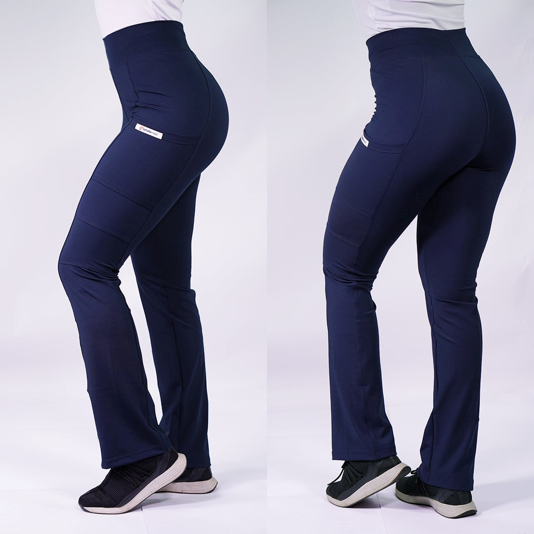 Pantalón clínico Extra-elasticado Flexxy. Art. FLEX-1 Azul Marino