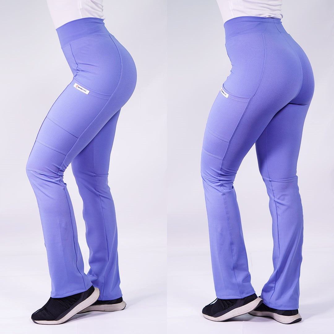 Pantalón clínico Extra-elasticado Flexxy. Art. FLEX-3 Celeste