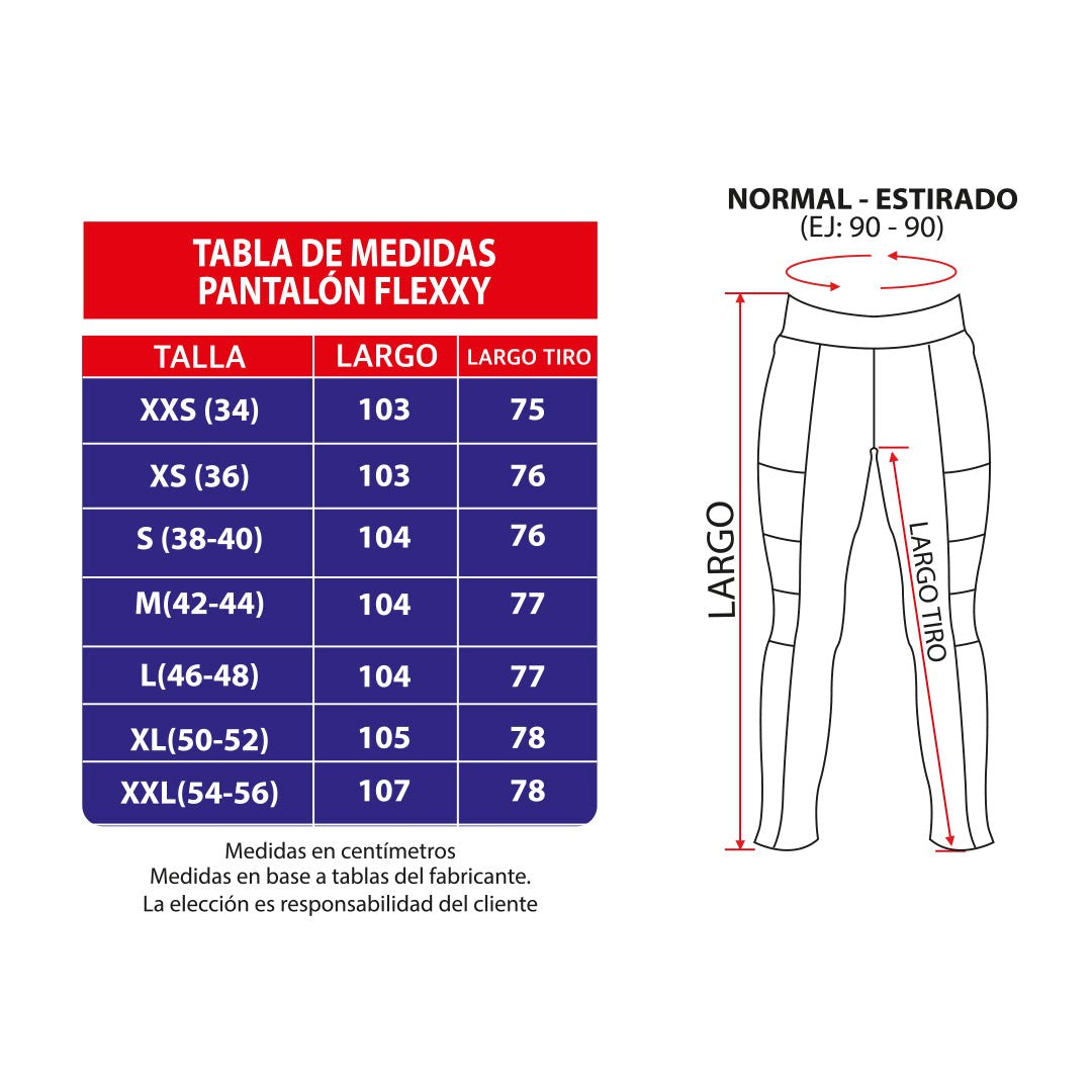 Pantalón clínico Extra-elasticado Flexxy. Art. FLEX-9 Verde Petróleo