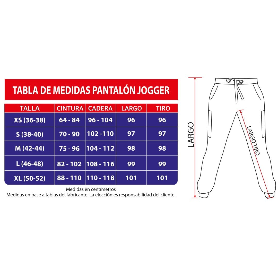 Pantalón Jogger clínico Anti fluidos. Art. 999-1 - Azul Marino
